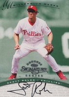 1997 Donruss Signature Millennium Marks # Scott Rolen Baseball Card