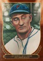 2018 Topps Gallery Hall of Fame Gallery #HOF1 Honus Wagner Orange Baseball Card