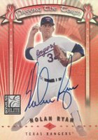 2001 Donruss Elite Passing the Torch #22FB Nolan Ryan/Roger Clemens Autograph Baseball Card