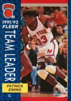 1991 Fleer #389 Patrick Ewing Basketball Card
