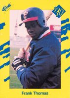 1990 Classic #T93 Frank Thomas Series III Baseball Card