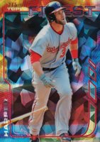 2014 Finest #48 Bryce Harper Atomic Refractor Baseball Card