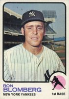 1973 Topps #462 Ron Blomberg Baseball Card