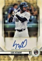 2020 Bowman Sterling Rookie Autographs #LR Luis Robert Superfractor 1/1 Baseball Card