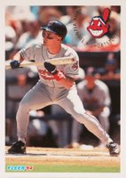 1994 Fleer Update #U38 Omar Vizquel Baseball Card