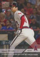 2018 Topps Now  #650 Shohei Ohtani Baseball Card