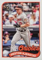 2024 Topps 1989 Topps Baseball #89B2-18 Heston Kjerstad Series 2 Baseball Card