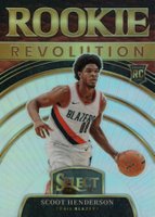 2023 Panini Select Rookie Revolution #4 Scoot Henderson Silver Basketball Card