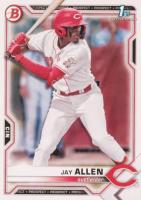 2021 Bowman Draft #BD11 Jay Allen Baseball Card