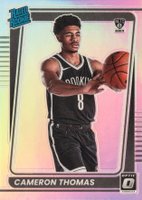 2021 Panini Donruss Optic #153 Cameron Thomas Holo Basketball Card