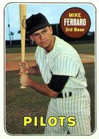 1969 Topps #83 Mike Ferraro Baseball Card