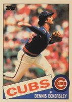 1985 Topps Tiffany #163 Dennis Eckersley Baseball Card
