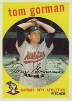 1959 Topps #449 Tom Gorman Baseball Card