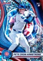 2024 Bowman's Best #17 Pete Crow-Armstrong Mini Diamond Baseball Card