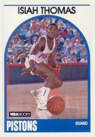1989 Hoops #250 Isiah Thomas Basketball Card