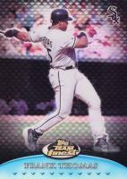 1999 Finest Team Finest Blue  #TF13 Frank Thomas Refractor Baseball Card