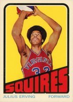 1996 Topps NBA Stars #15 Julius Erving Basketball Card