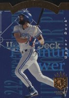 1993 SP Platinum Power #PP3 Joe Carter Baseball Card