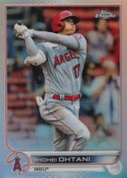 2022 Topps Chrome #1 Shohei Ohtani Refractor Baseball Card