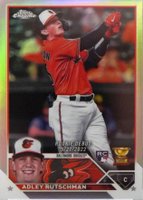 2023 Topps Chrome Update #USC1 Adley Rutschman Refractor Baseball Card