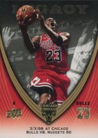 2008 Upper Deck Jordan Legacy  #908 Michael Jordan Basketball Card