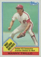 1983 Topps #5 Manny Trillo Baseball Card