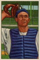1952 Bowman #216 Matt Batts Baseball Card