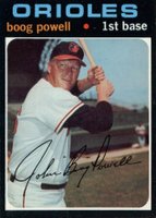 1971 Topps #700 Boog Powell Short Print Baseball Card
