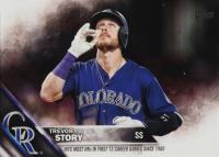 2016 Topps Update #US114 Trevor Story Baseball Card