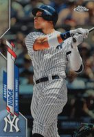 2020 Topps Chrome #50 Aaron Judge Refractor Baseball Card