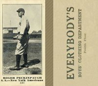 1916 Everybody's #137 Roger Peckinpaugh Baseball Card