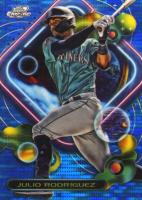 2023 Topps Cosmic Chrome #44 Julio Rodriguez Blue Moon Baseball Card