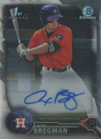 2016 Bowman Prospect Autographs #AB Alex Bregman Chrome Baseball Card