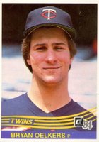 1984 Donruss #486 Bryan Oelkers Baseball Card