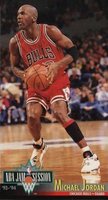 1993 Fleer Jam Session #33 Michael Jordan Basketball Card