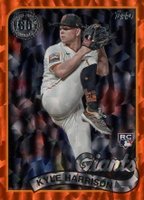 2024 Topps 1989 Topps Baseball #89B95 Kyle Harrison Foil-Orange Baseball Card