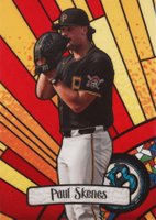 2023 Bowman Draft Bowman Glass #BGA1 Paul Skenes Red Baseball Card