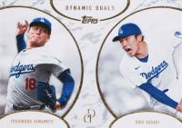 2025 Topps Dynamic Duals #43 Roki Sasaki/Yoshinobu Yamamoto Baseball Card