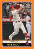 2020 Topps Big League #68 Mike Trout Orange Baseball Card