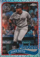 2024 Topps Silver Pack 1989 Chrome Promo #75 Juan Soto Update Baseball Card