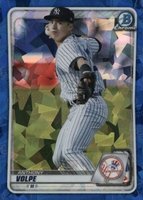 2020 Bowman Draft Chrome Sapphire Edition #BD178 Anthony Volpe Baseball Card