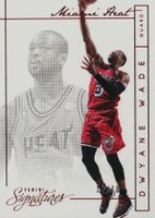 2013 Panini Signatures #185 Dwyane Wade Red Basketball Card