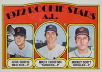 1972 Topps #724 A.L. Rookies Baseball Card