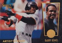 1995 Select Artist's Proof #46 Barry Bonds Baseball Card