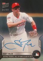 2022 Topps Now Offseason #OS60A Scott Rolen Autograph Baseball Card