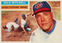1956 Topps #268 Dale Mitchell Baseball Card