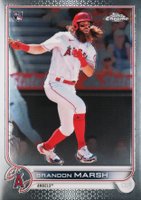 2022 Topps Chrome #133 Brandon Marsh Baseball Card