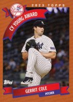 2023 Topps Throwback Thursday #141 Gerrit Cole Baseball Card