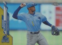 2020 Topps Pro Debut #PDC1 Wander Franco Chrome-Refractor Baseball Card