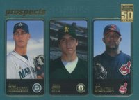 2001 Topps #363 Anderson/Zito/Sabathia Baseball Card